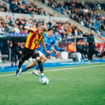 KRC Genk - KV Mechelen. Norman Bassette.